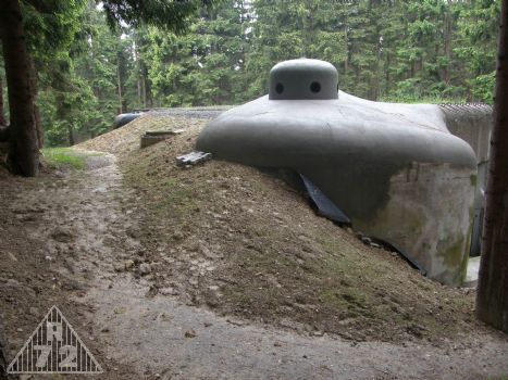 O měsíc později už je na záhozu znát i zelenající se tráva.
