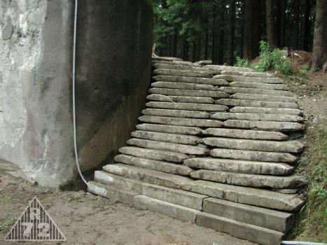 ještě pohled z jiného úhlu. Hadice je součástí našeho důmyslného sprchovacího systému...