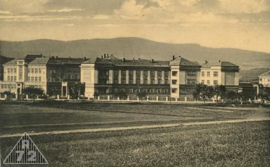 Domažlice - kasárna hraničářského praporu č. 6.