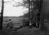 1925 - Výcvik na pěchotní střelnici v Plav. Podhradí