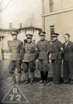 29.3.1936 - Příslušníci finanční stráže v Königshanu
