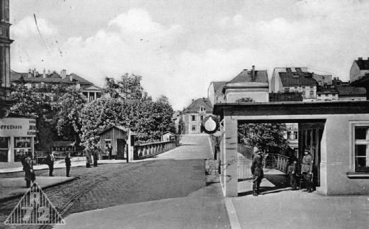 1938 - Český Těšín - Hraniční most