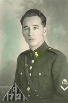 Pěkné dokolorované foto finance 1930-1938