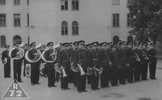 Hudba policie města Brna. 1944-1945