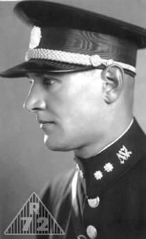 1937 - Strážník městské policie Zlín.