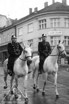 1939 - Jízdní hlídka Zlínské policie