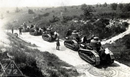 Tanky Renault FT-17 - PÚV. ROV. Milovice