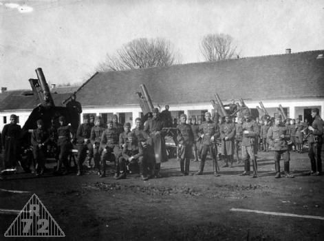 Dělostřelecký pluk č. 112 - 15 cm hrubá houfnice vz.25